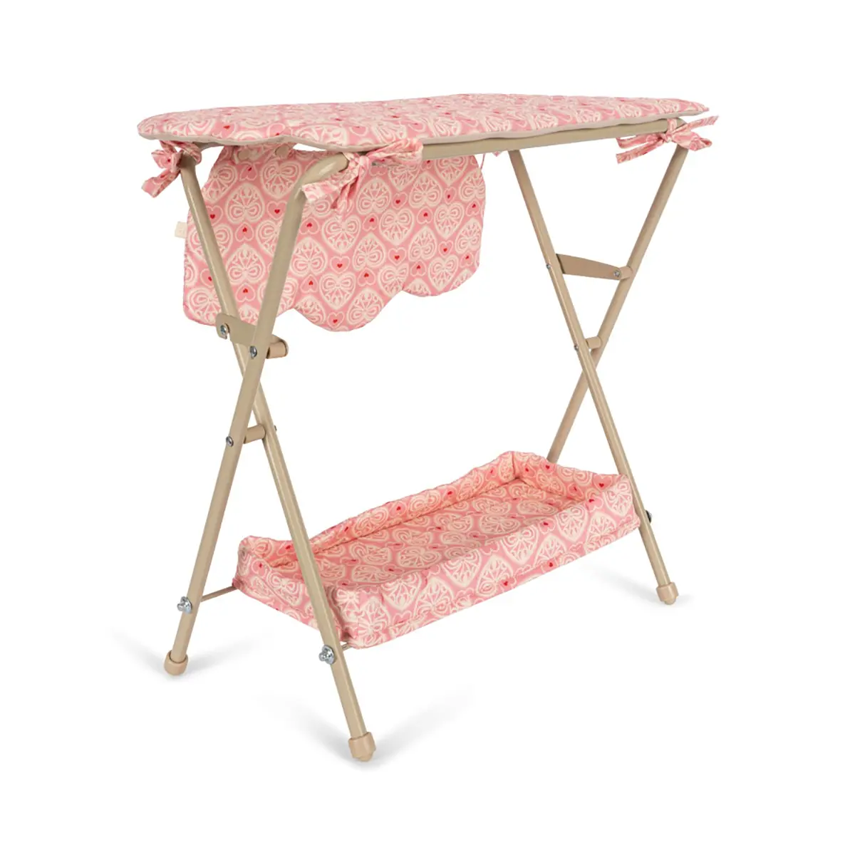 Konges Sløjd Puppenwickeltisch „Lacy Pink“