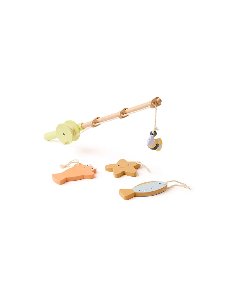 Kid's Concept Fischerboot mit Angelset, 117x60x27cm