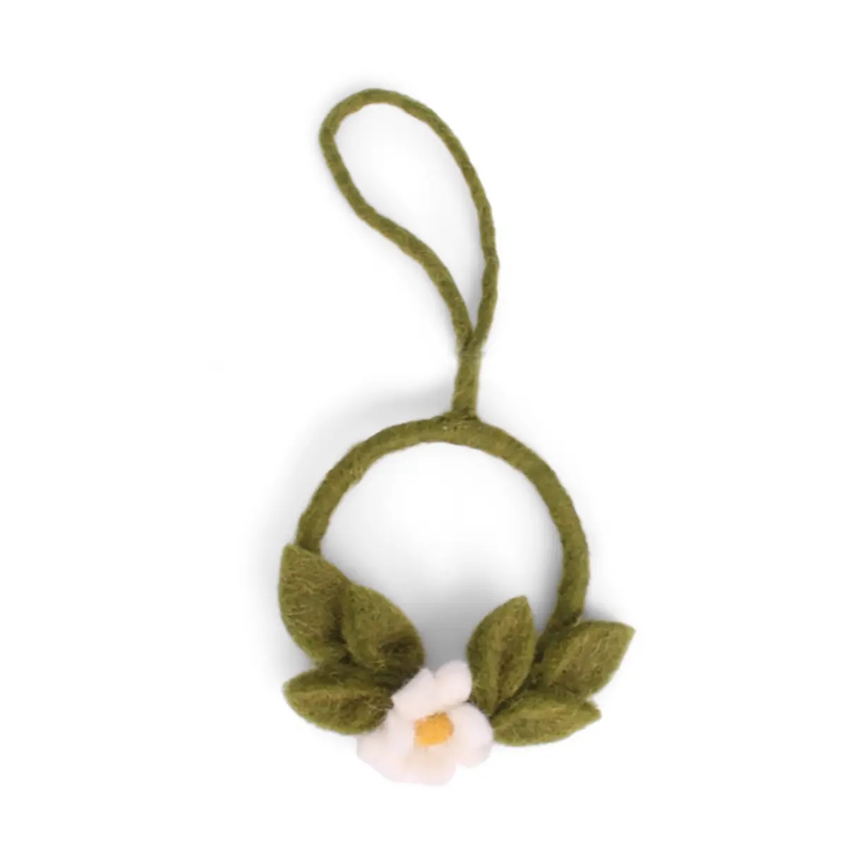 Gry & Sif Osterkranz „White Flower“ ø6,5cm