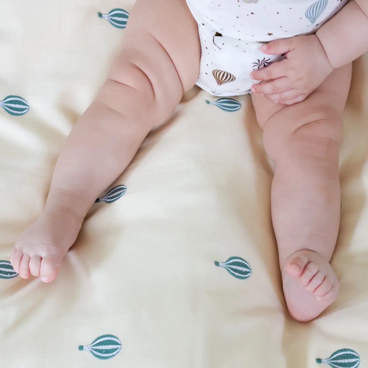 Cam Cam bestickte Baby Bettwäsche „Dreamland“