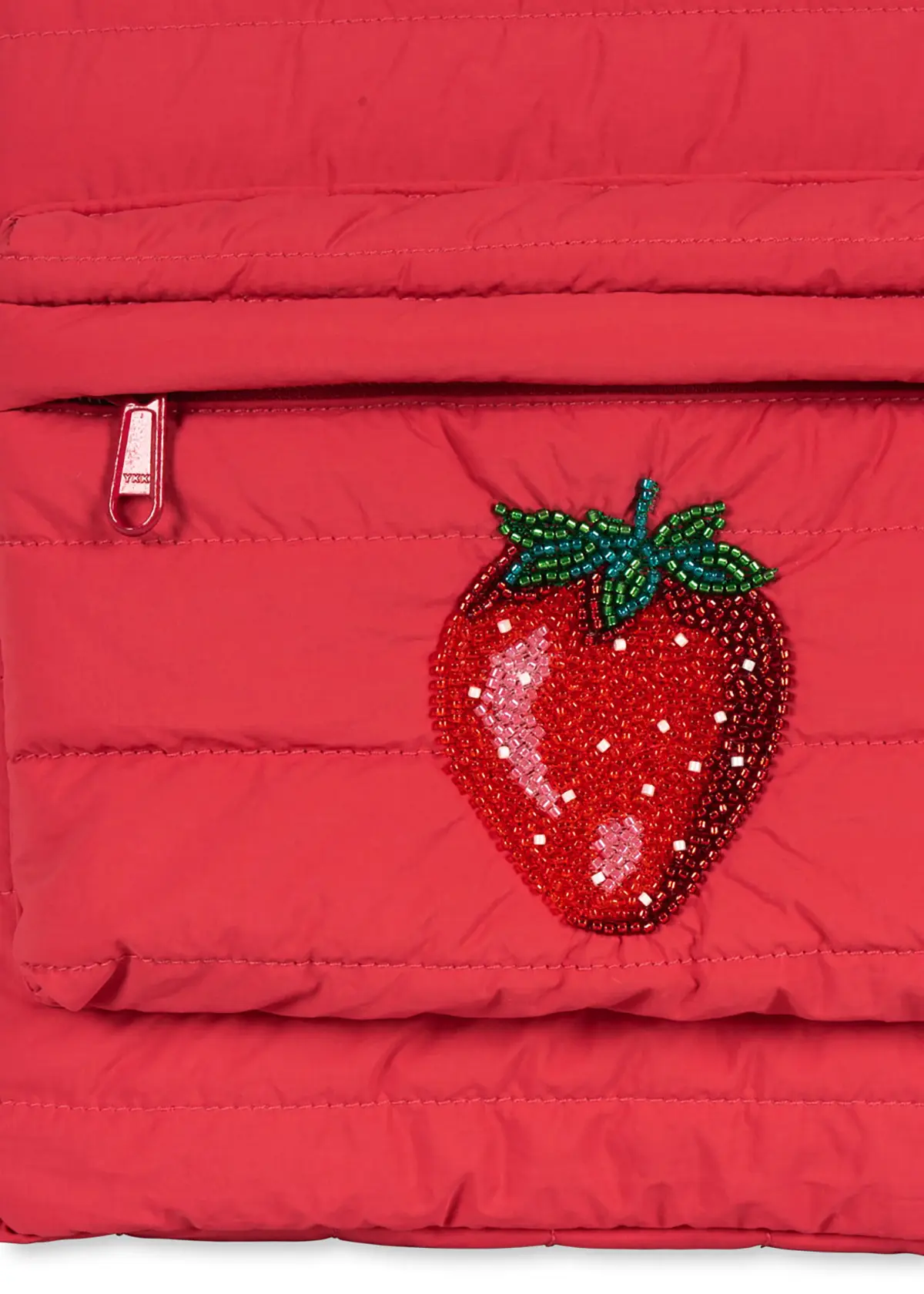 Konges Sløjd Glitzer-Kinderrucksack Juno „Raspberry Wine“