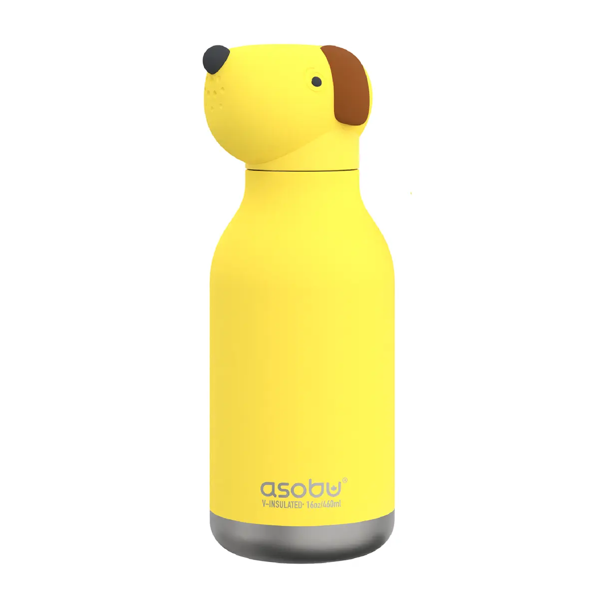 ASOBU Bestie Trinkflasche „Duke der Hund“, 460 ml