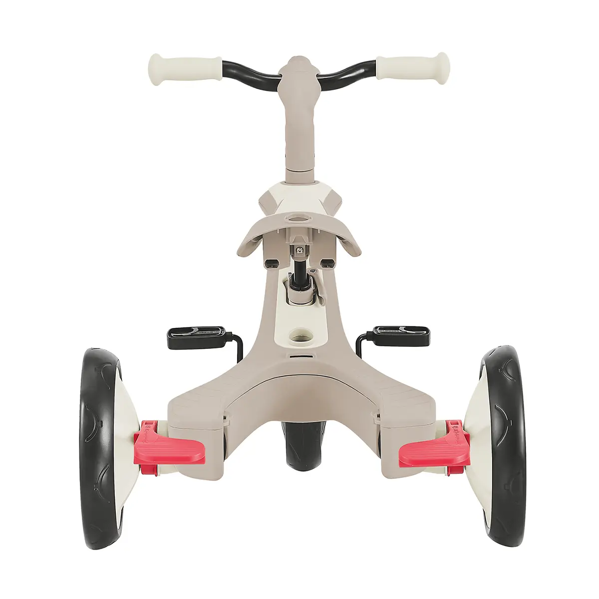 Globber Trike Explorer 4in1, ECO, kokos weiß, 10M-5J, mitwachsendes Dreirad