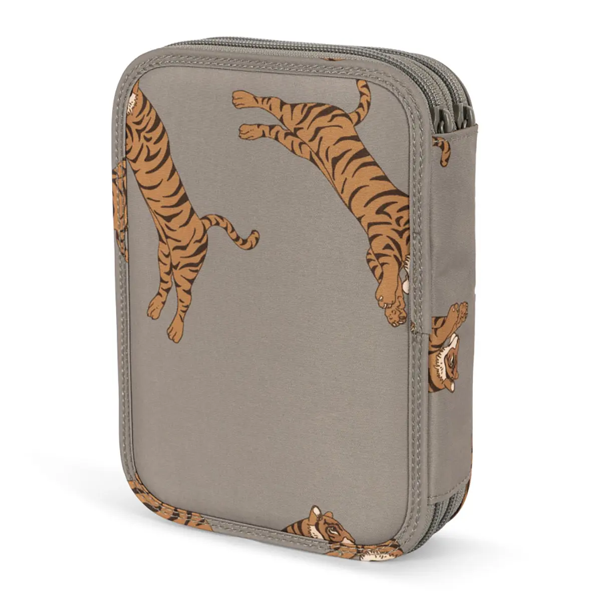 Konges Sløjd Federmappe Clover „Tiger Oak“, Gr. Maxi