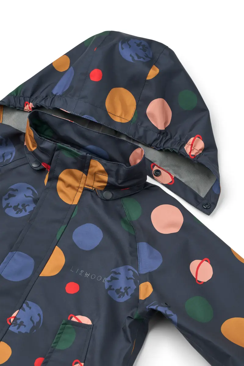 Liewood Softshell Regenbekleidungs-Set Pedia „Universe / Classic navy“