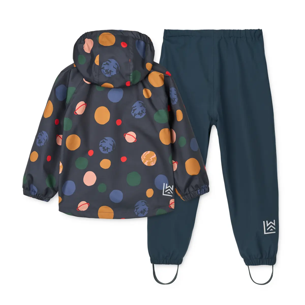 Liewood Softshell Regenbekleidungs-Set Pedia „Universe / Classic navy“