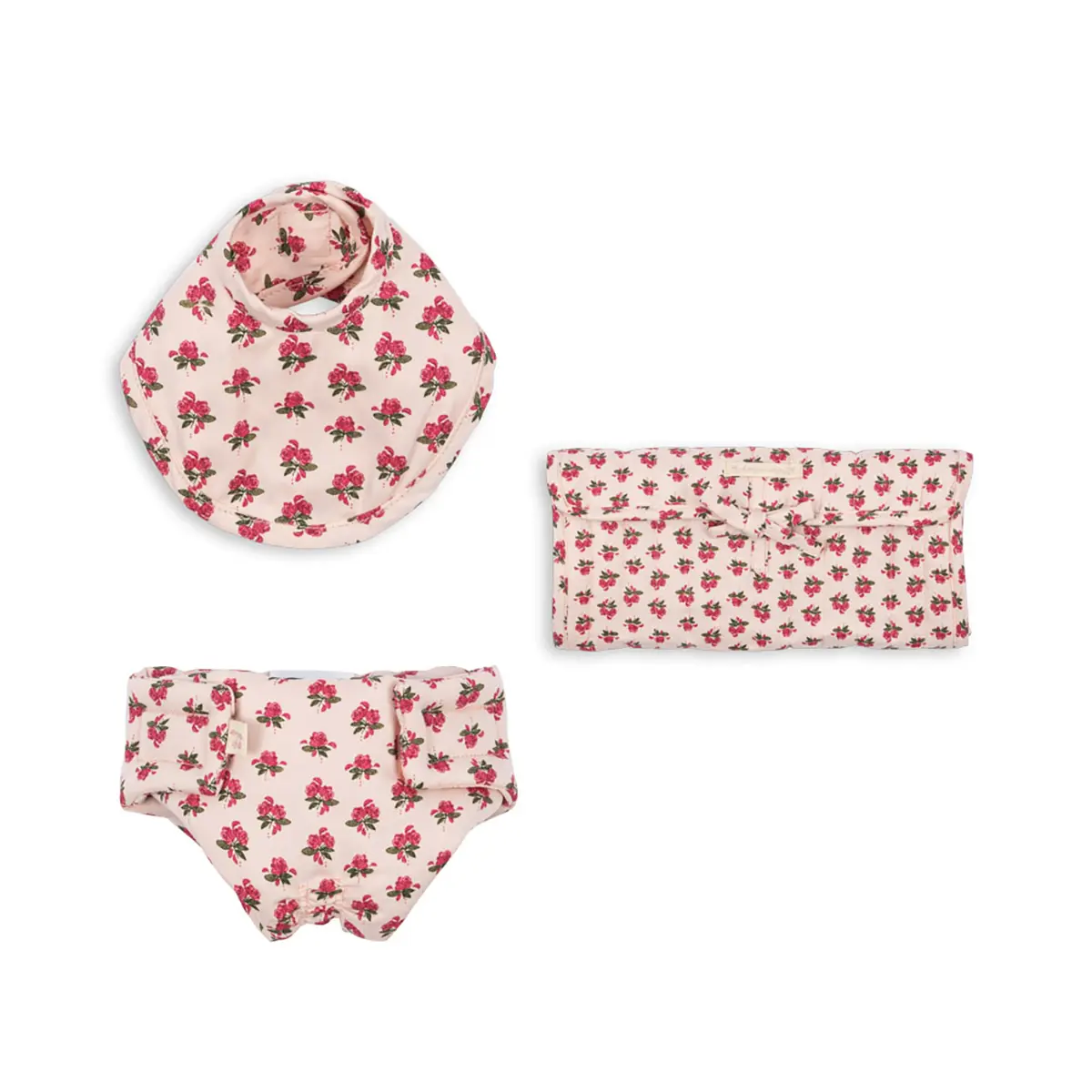 Konges Sløjd Puppen-Wickelset „Rosie Rose“ für 42cm Puppen