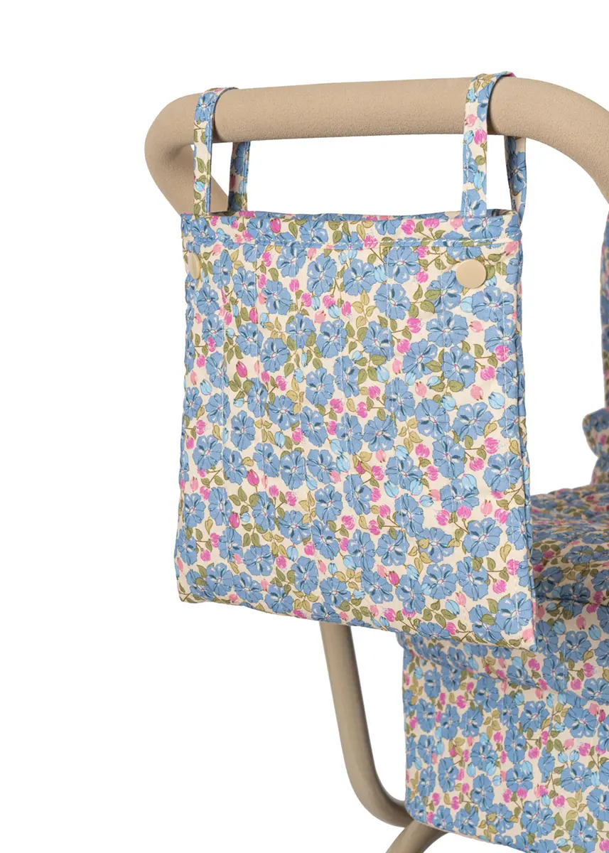 Konges Sløjd Minnie Puppenwagen Lulu „Fleur Rosier“, niedrige Version