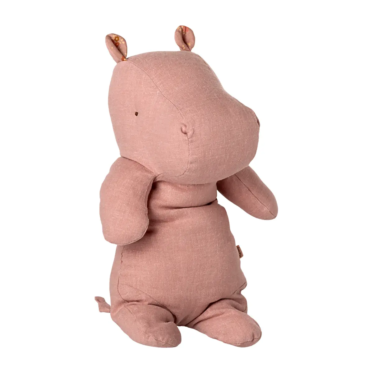 Maileg Safari- Friends, Nilpferd, Medium - Rosa, H30cm