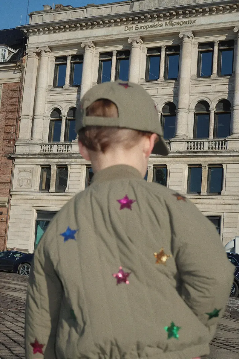 Konges Sløjd Bomberjacke Juno „Kalamata“ mit Pailletten