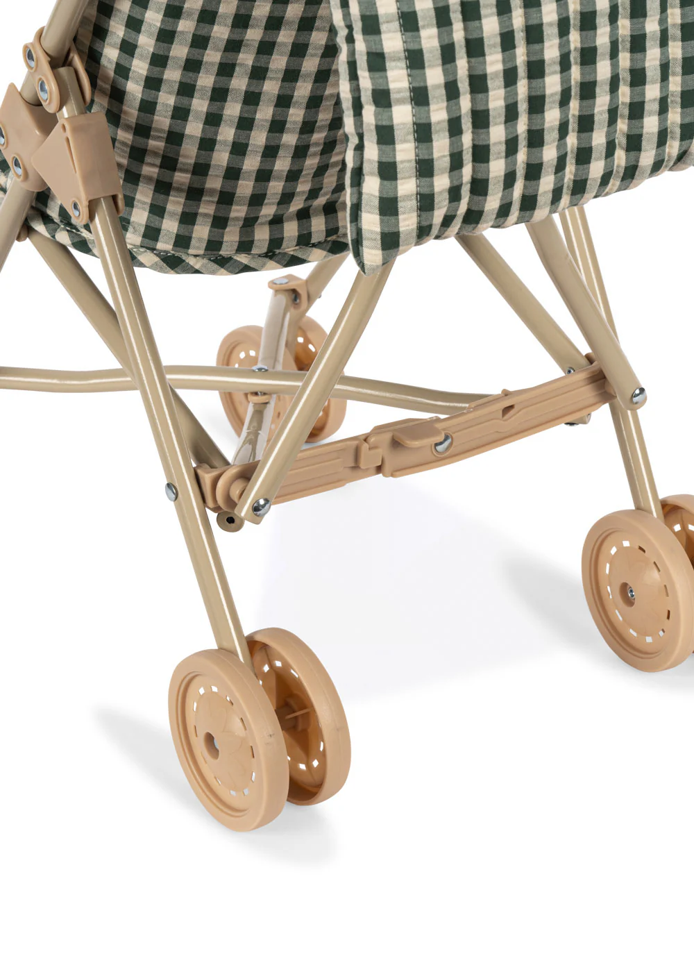 Konges Sløjd Puppen-Buggy „Smoke Pine Check“