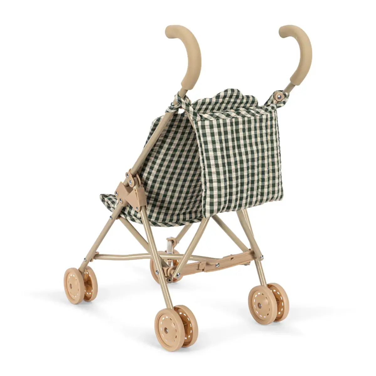 Konges Sløjd Puppen-Buggy „Smoke Pine Check“