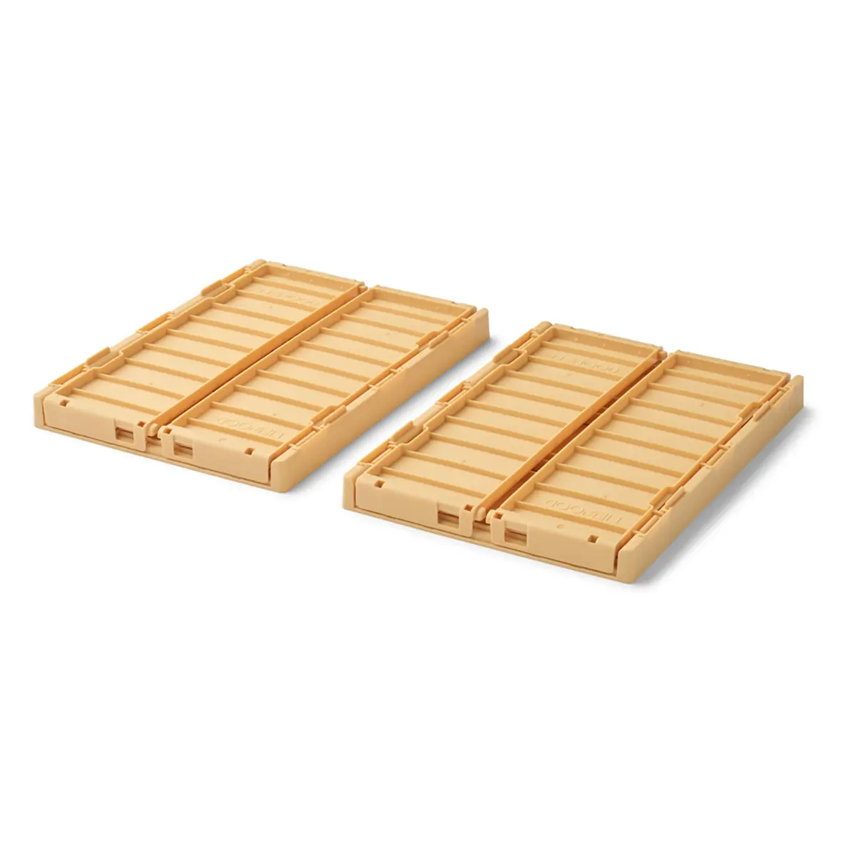 Liewood Aufbewahrungsbox Weston „Lemon yellow“, Größe S