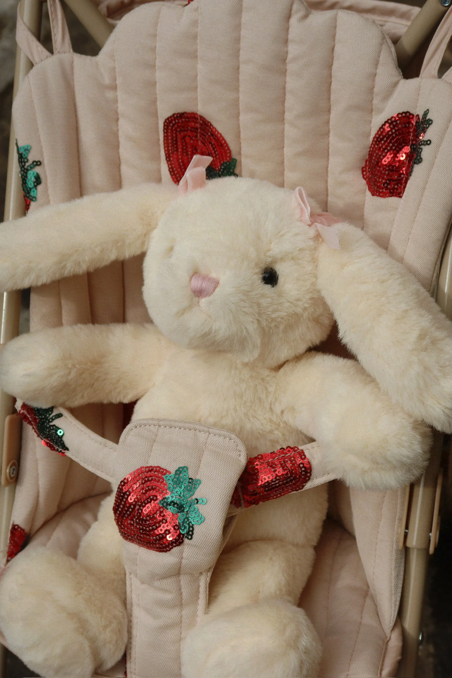 Konges Sløjd Puppen-Buggy „Strawberry“ – Bild 5