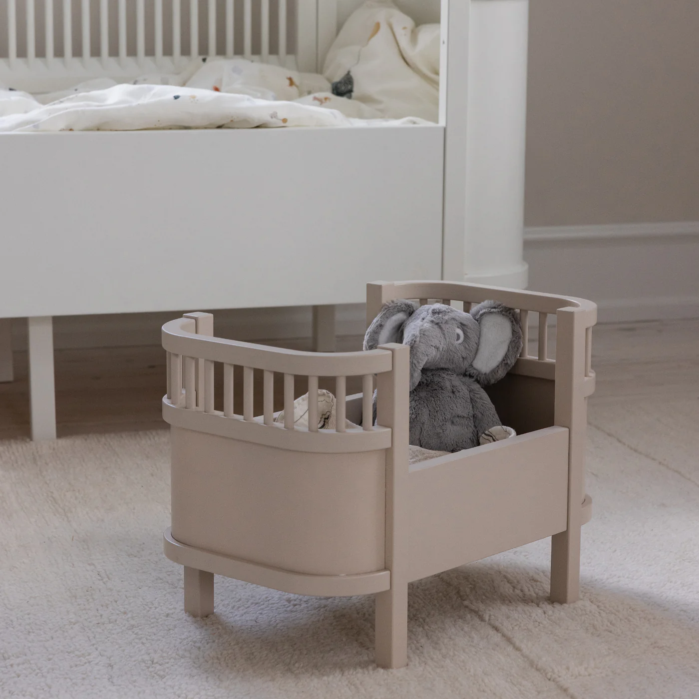 Sebra Puppenbett „Birchbark Rose“ inkl. Matratze, FSC®