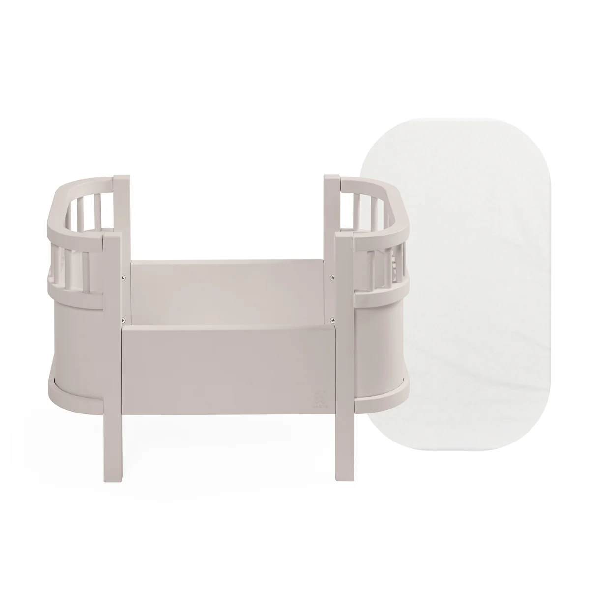 Sebra Puppenbett „Birchbark Rose“ inkl. Matratze, FSC®