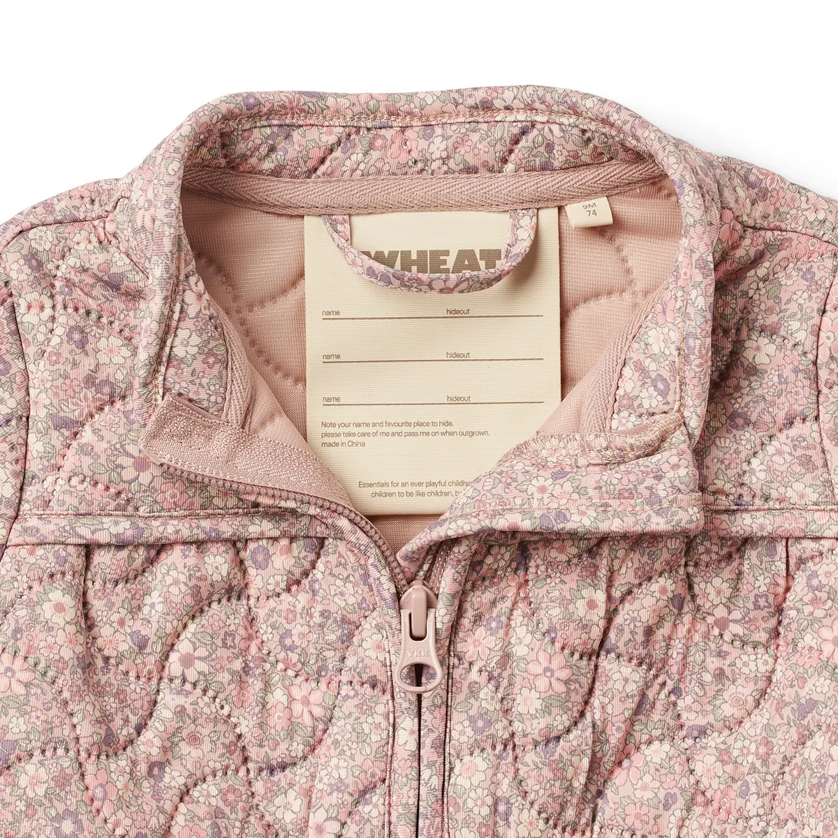 Wheat Thermo-Jacke Thilde „Powder Flower Meadow“