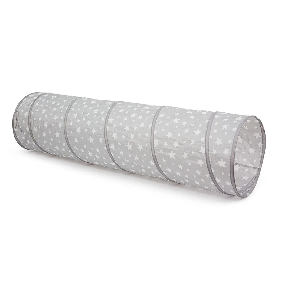 Kids Concept Spieltunnel Star grau 47x180cm