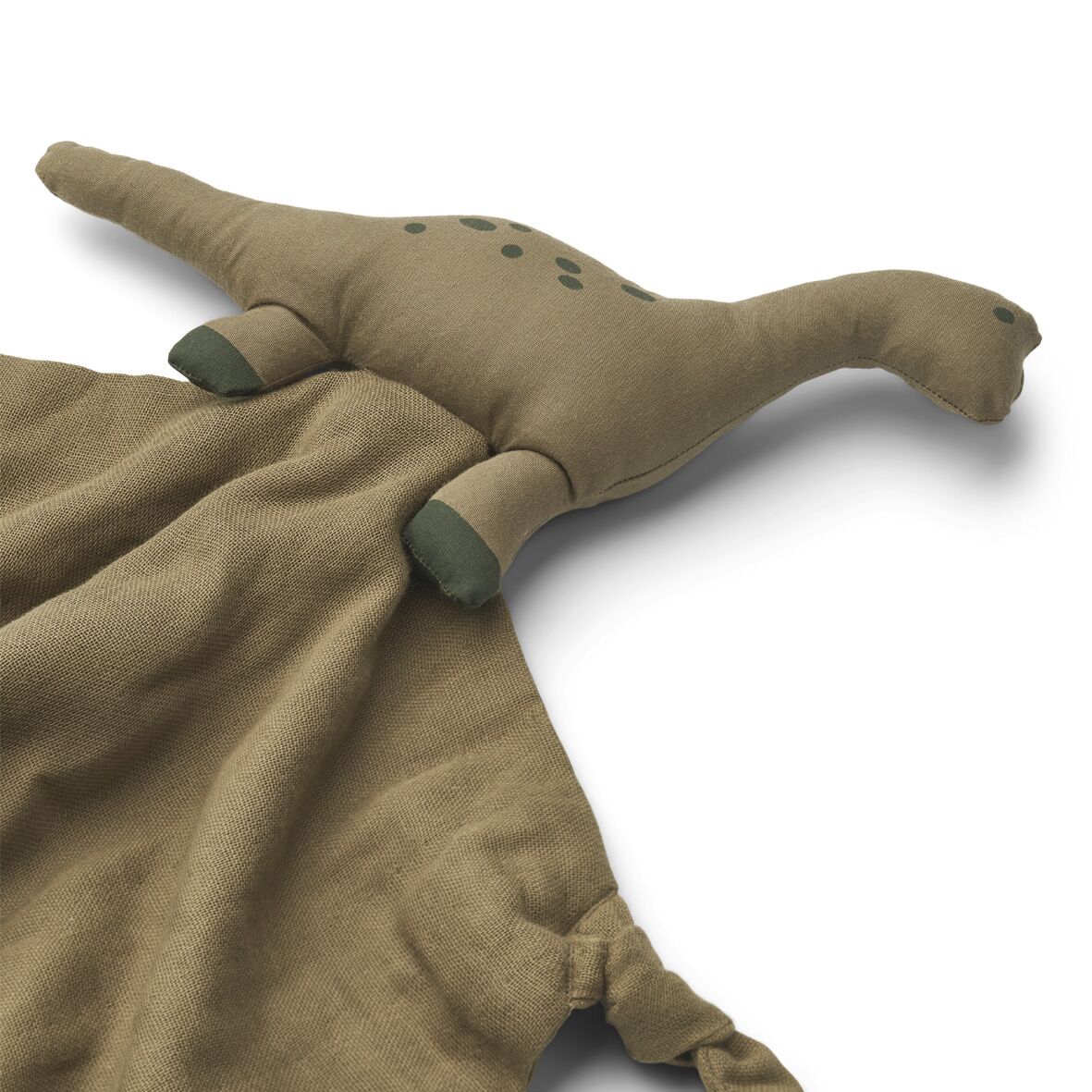 Liewood Agnete Kuscheltuch „Dino khaki“ 02