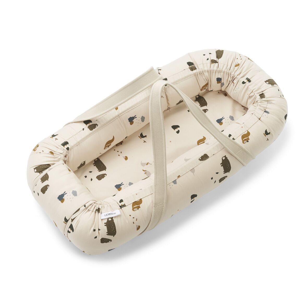 Liewood Gro Babylift : Babynest „Friendship sandy mix“ 01