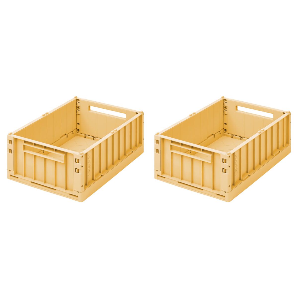 DELISTED Liewood Aufbewahrungsbox Weston „Jojoba“, Größe M, 2er-Set, 36x25x14cm