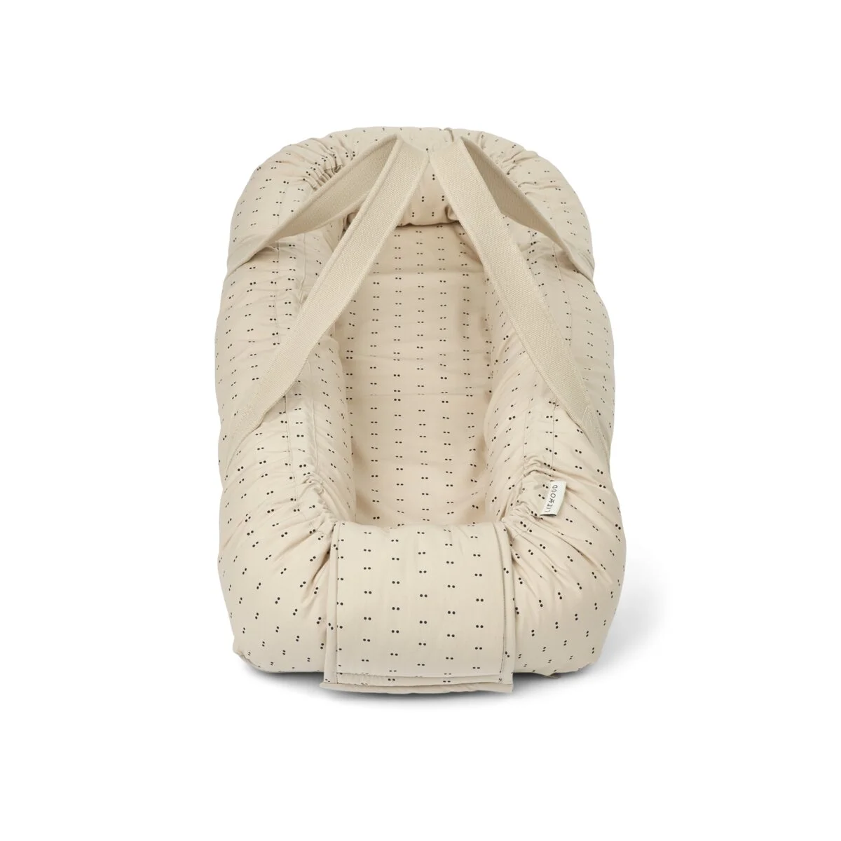Liewood Gro Babylift / Babynest „Double dot / Silver lining“, Bio-Baumwolle