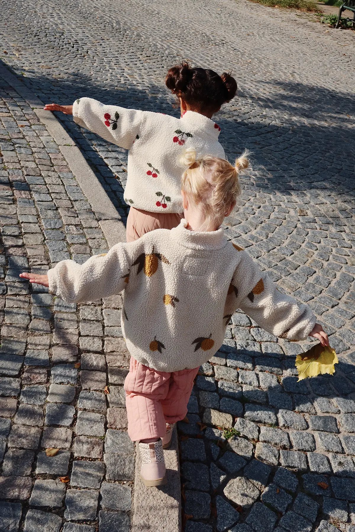 Konges Sløjd Fleece Jacke Jody „Mon Grand Citron“