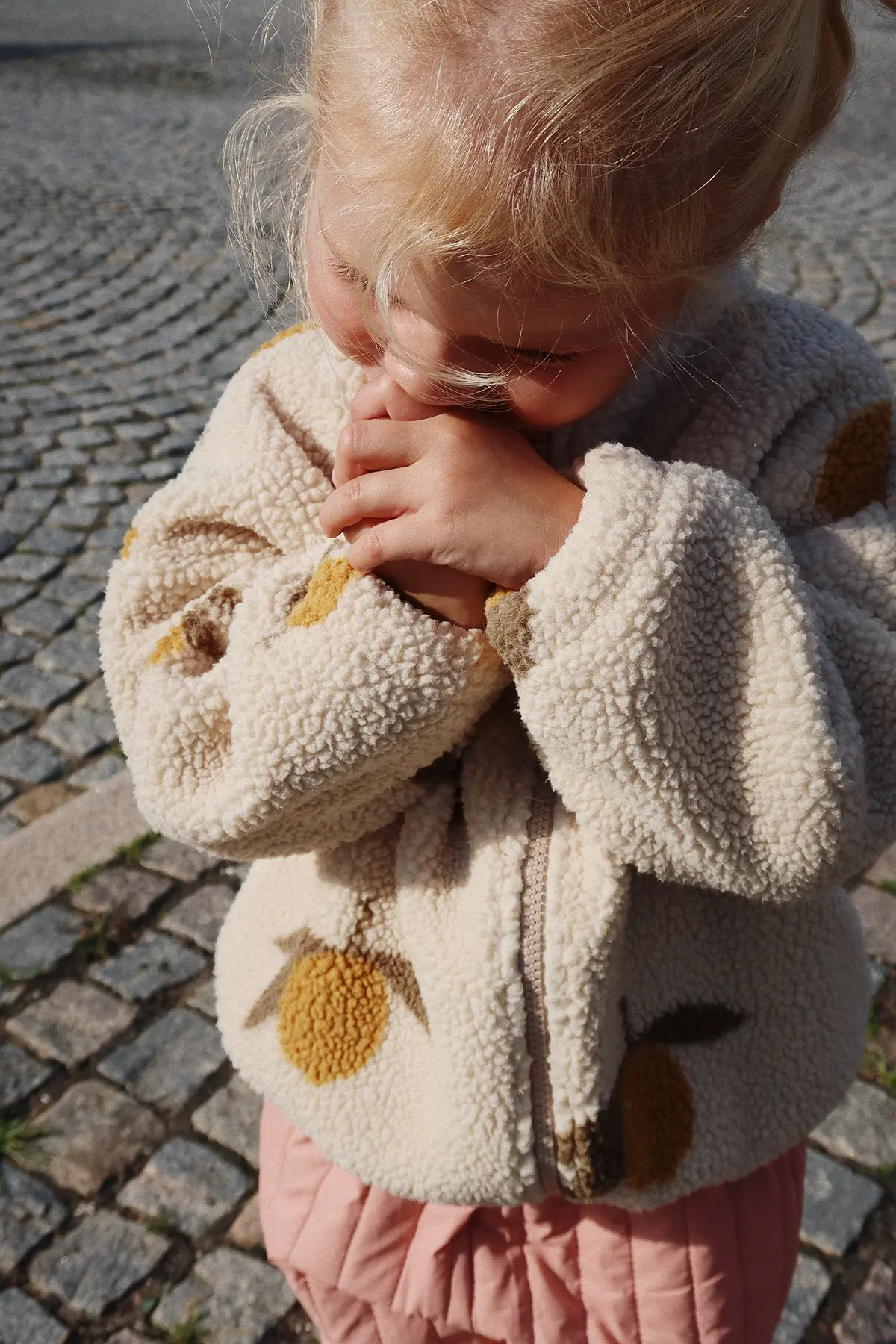 Konges Sløjd Fleece Jacke Jody „Mon Grand Citron“