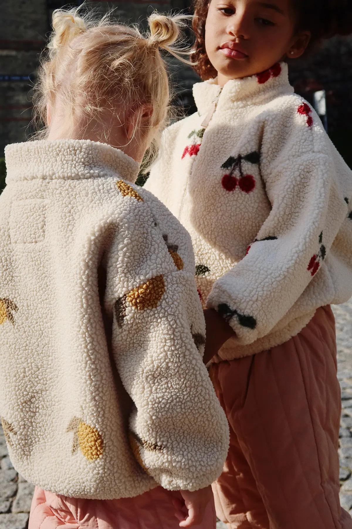 Konges Sløjd Fleece Jacke Jody „Mon Grand Citron“