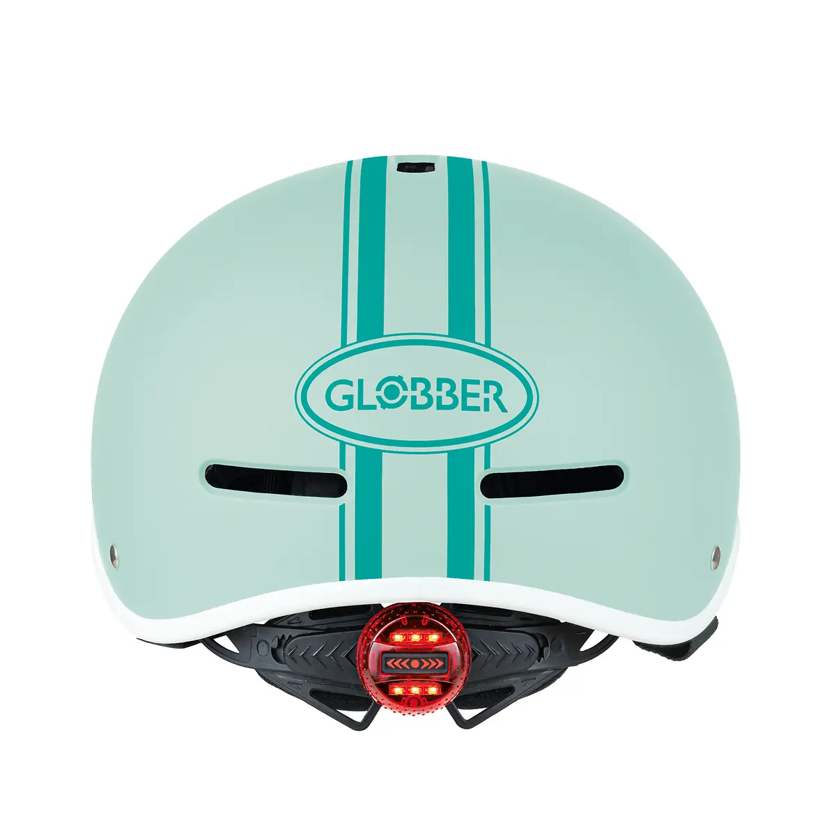 Globber Kinderhelm Master Lights, mint, Gr. XS/S, 47-51 cm