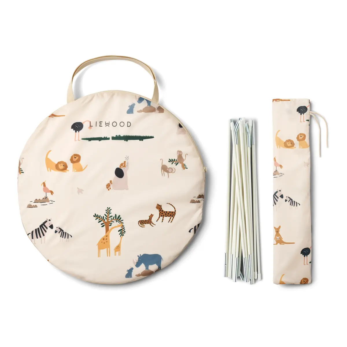 Liewood Pop-Up-Spielzelt Oaks „All together / Sandy “, 135x105cm