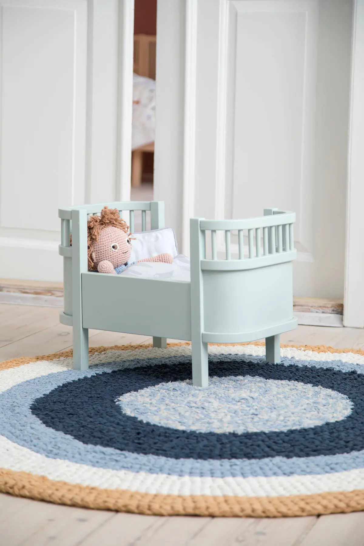 Sebra Puppenbett „mint“ 1