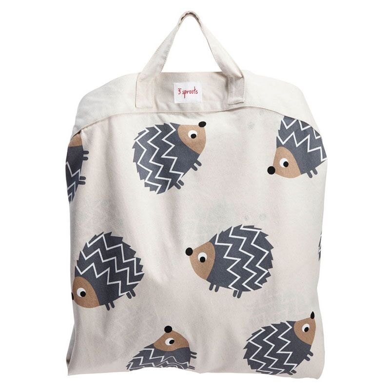 3 sprouts Spielzeugmatte Igel als Tasche