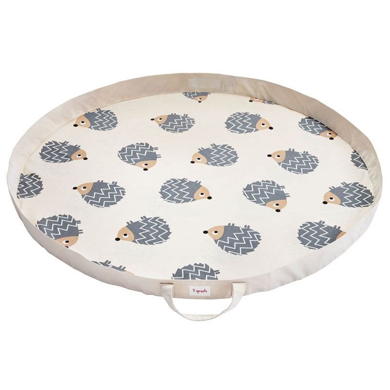 3 sprouts Spielzeugmatte Igel offen