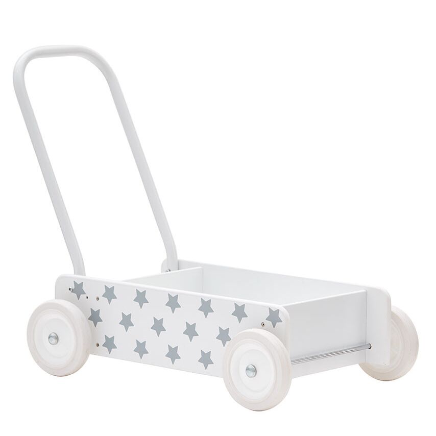 Kids Concept Lauflernwagen Star weiß : grau