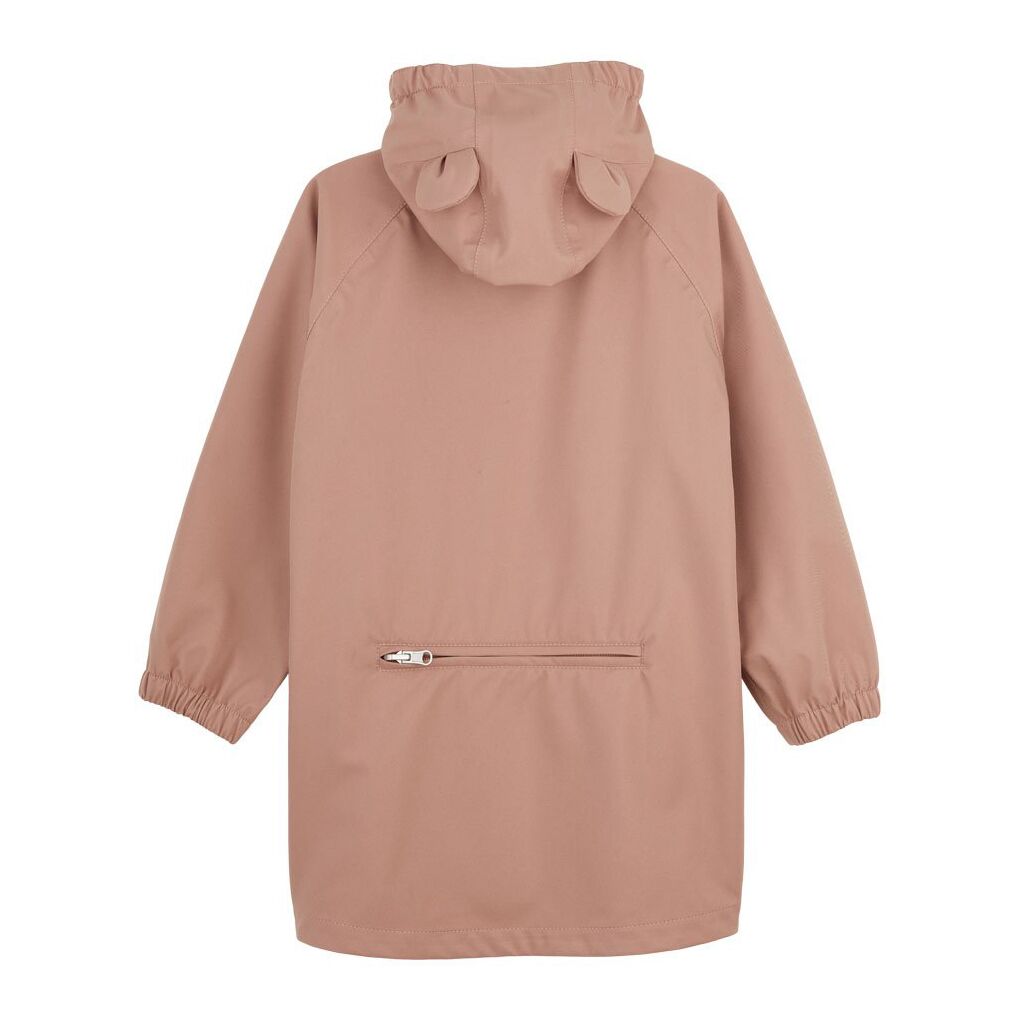 Liewood Blake Regenjacke „Dark rose“ hinten