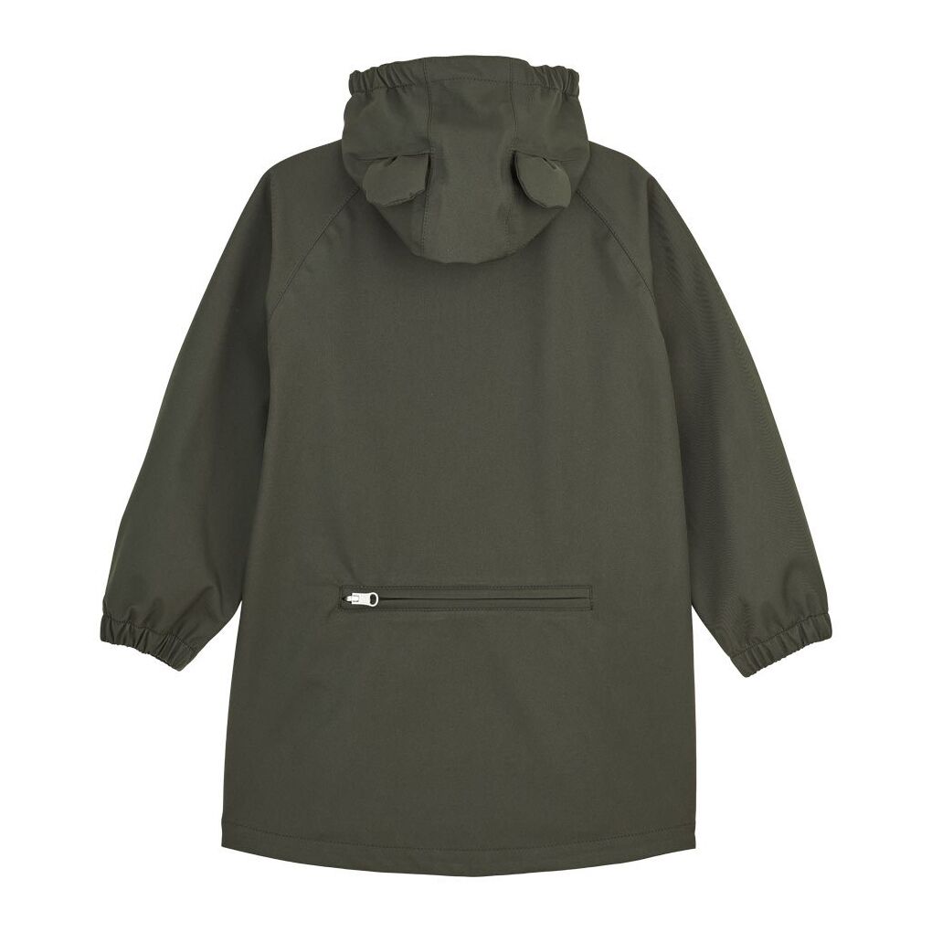 Liewood Blake Regenjacke „Hunter green“ hinten