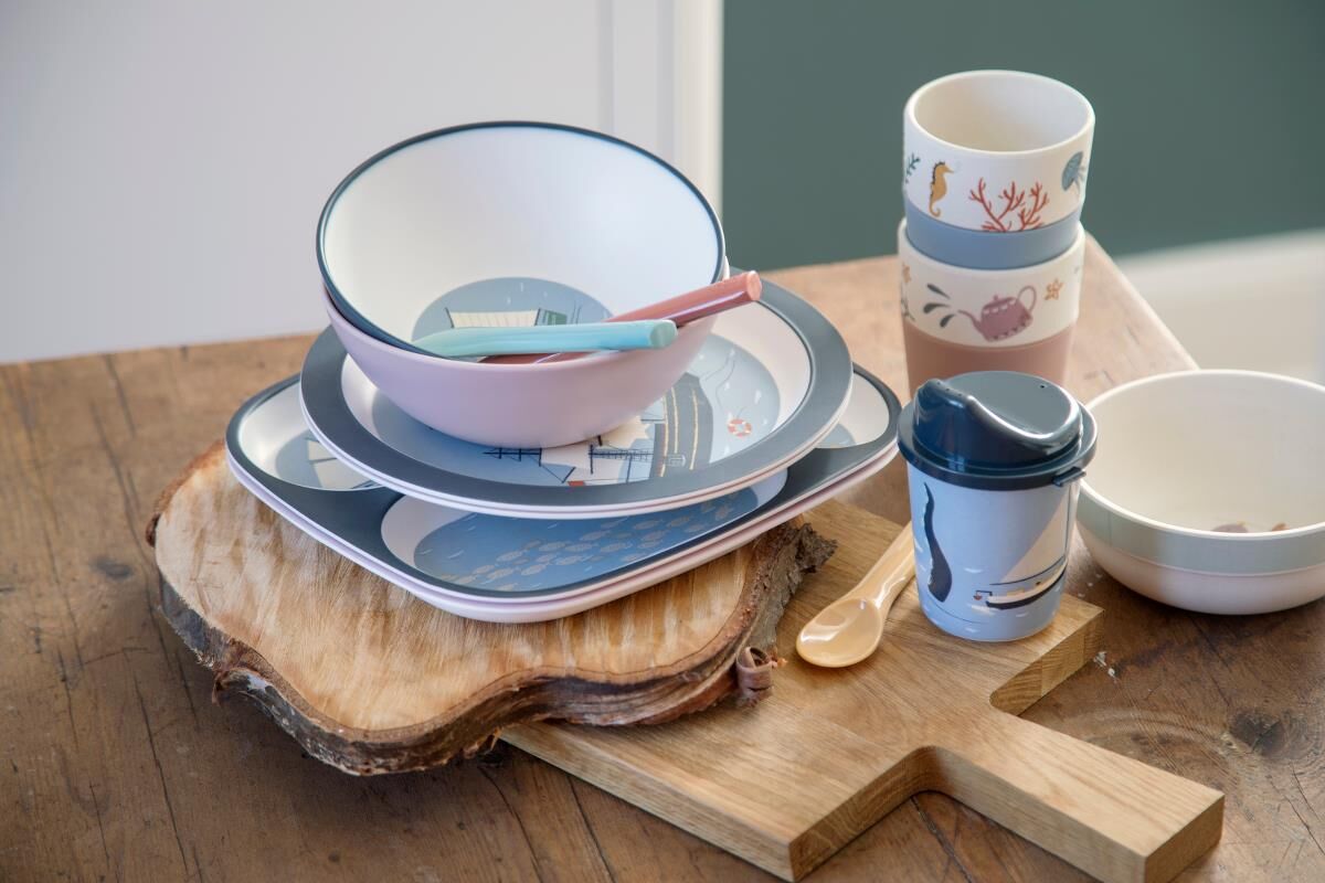 DELISTED Sebra Melamin-Schnabeltasse, Seven Seas – Bild 3