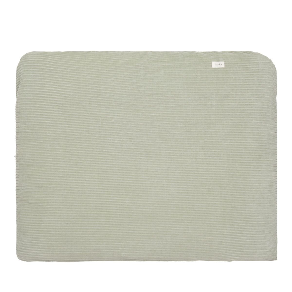 koeka Wickelauflagenbezug Vik „shadow green“, 85x75cm 01