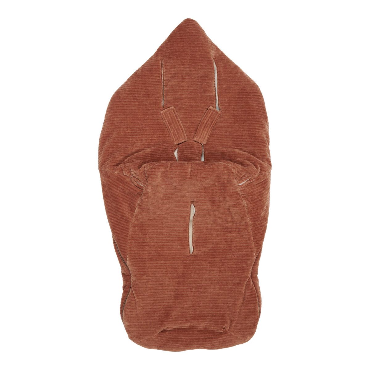 koeka Buggy Fußsack Vik, Plüsch, hazel 02
