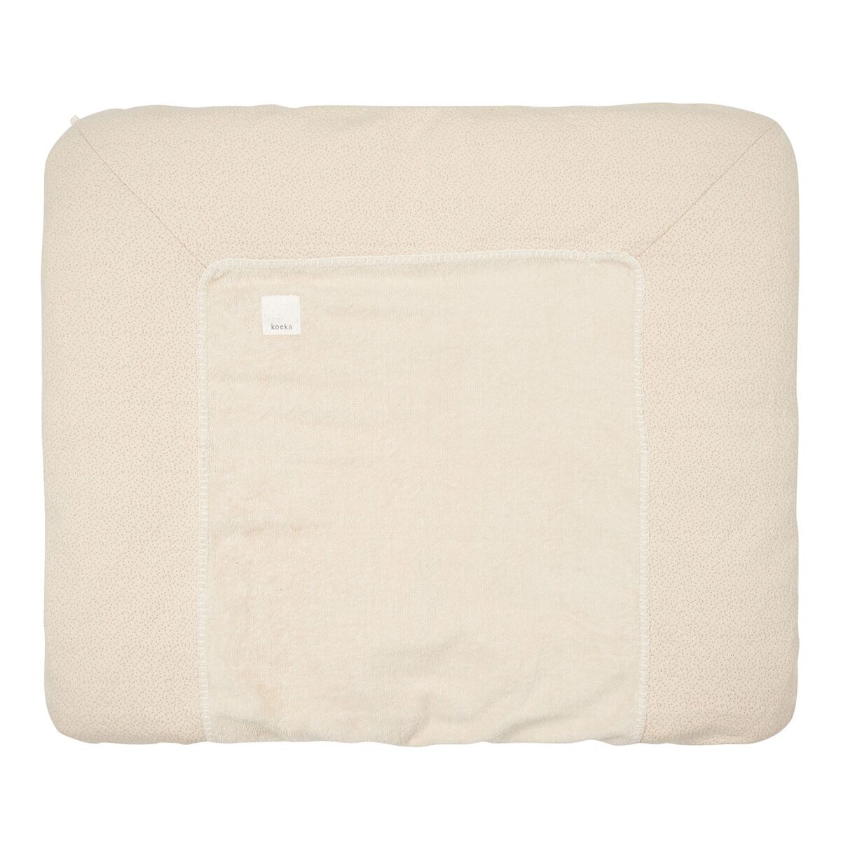 koeka Wickelauflagenbezug Riga, warm white, 85x75cm 01
