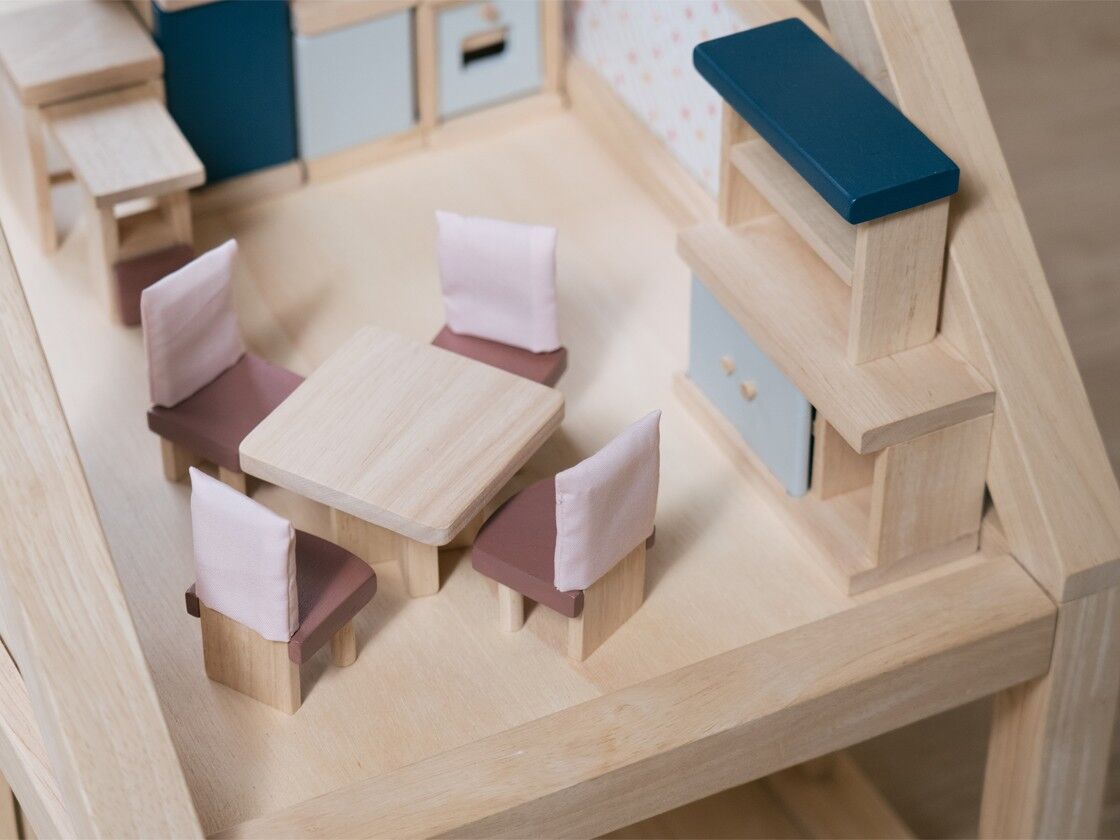 PlanToys Esszimmer „Orchard“ Puppenhausmöbel-Set 02