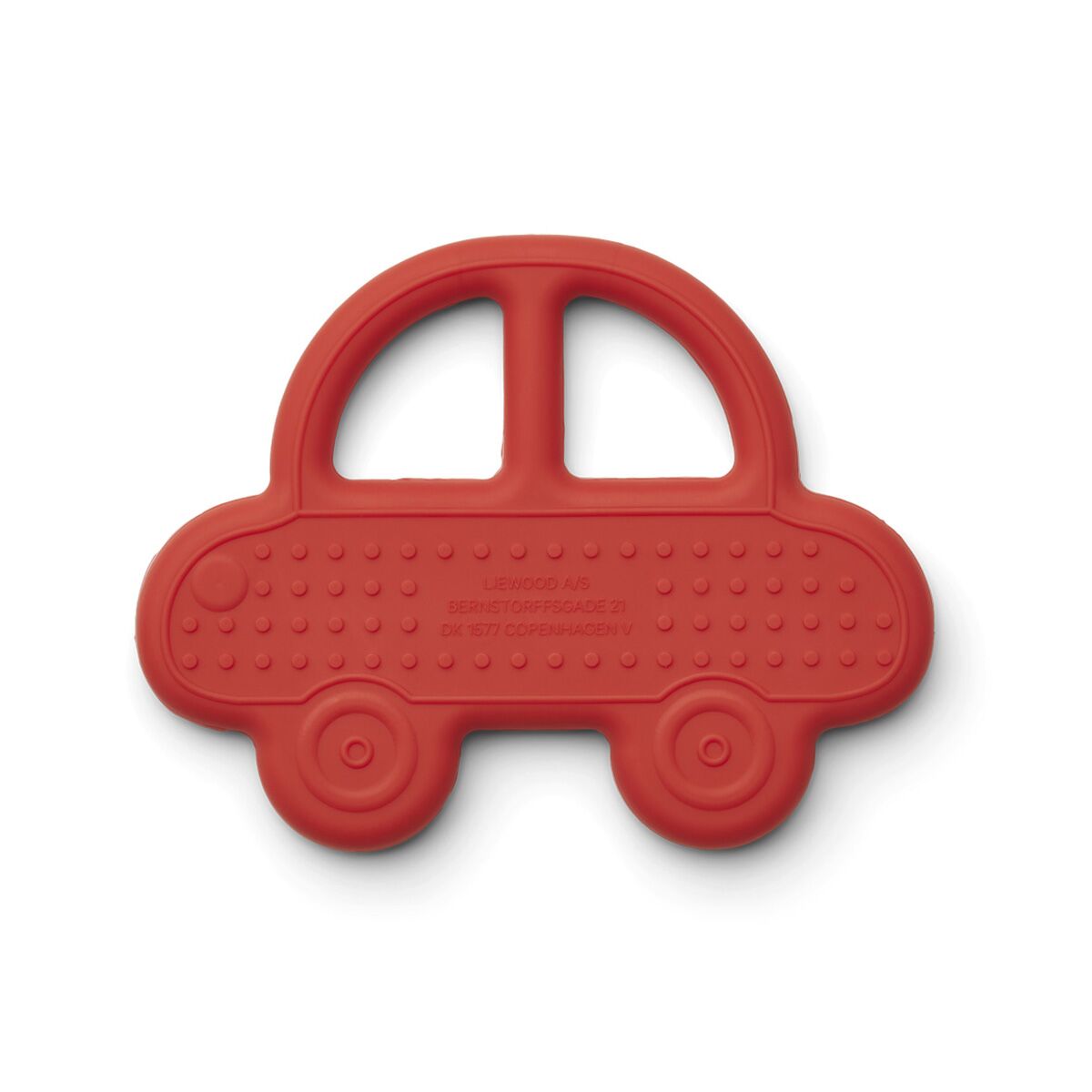 DELISTED Liewood Gemma Beißring Car „apple red“, Silikon