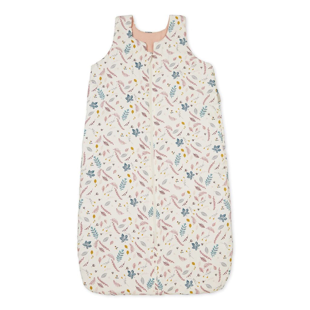 Cam Cam Musselin Schlafsack 6-18 M „Pressed Leaves Rose“, 85x45cm, OCS
