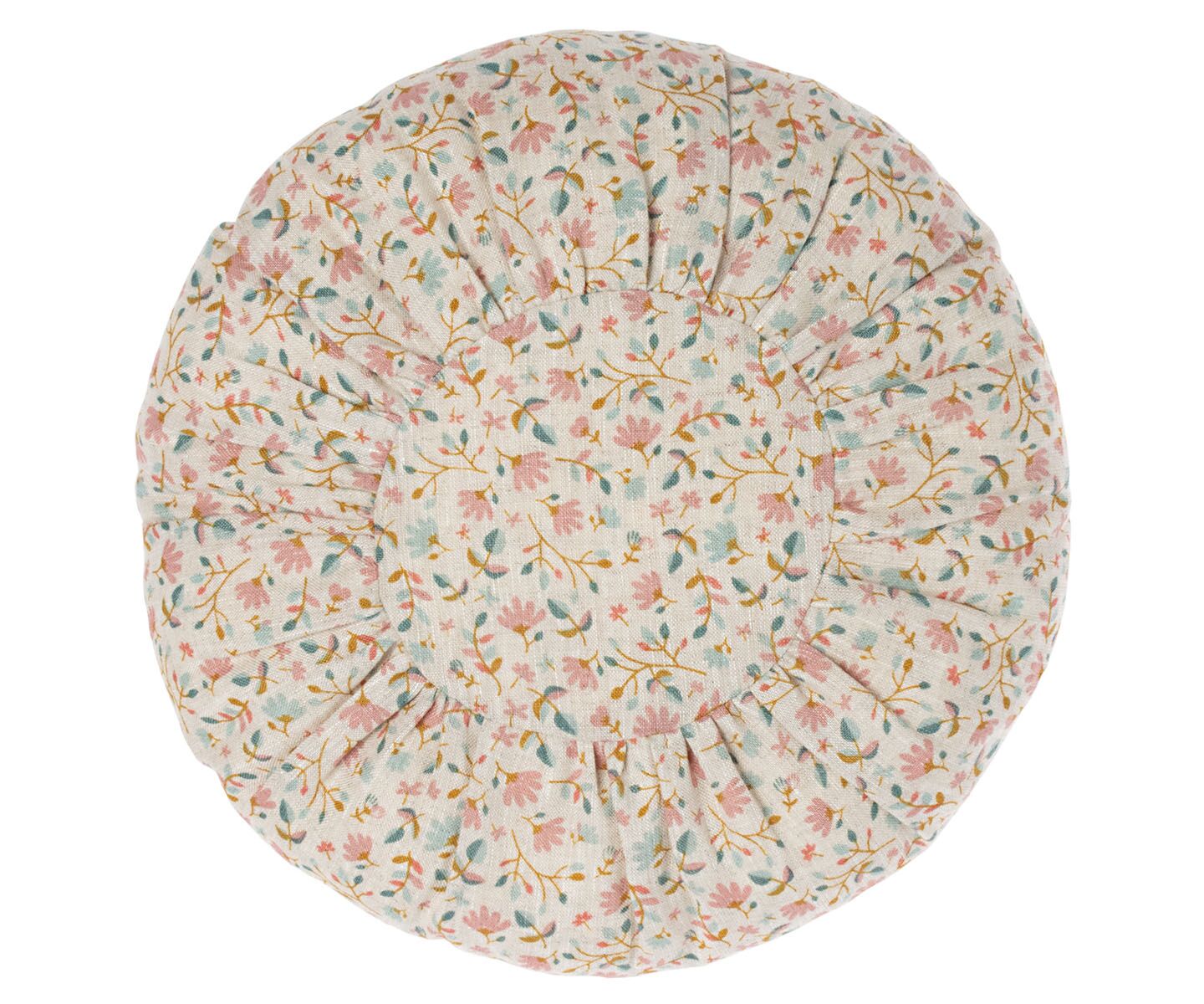 DELISTED Maileg Kissen „Flowers“, rund, ø26cm