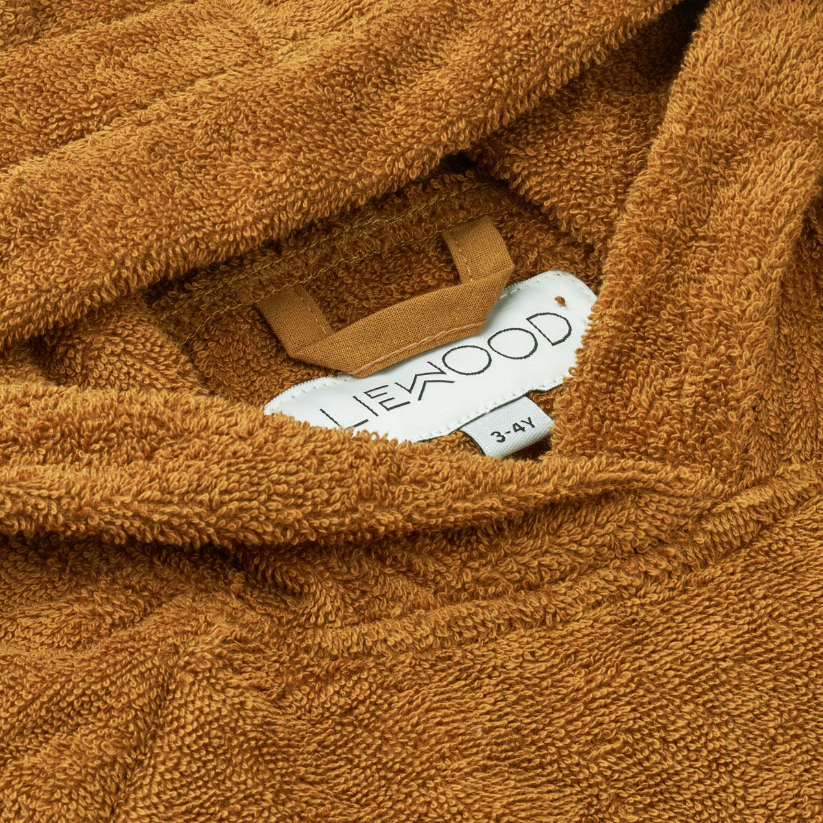 Liewood Ilja Poncho-Bademantel „Rabbit golden caramel“, 1-2 Jahre – Bild 2