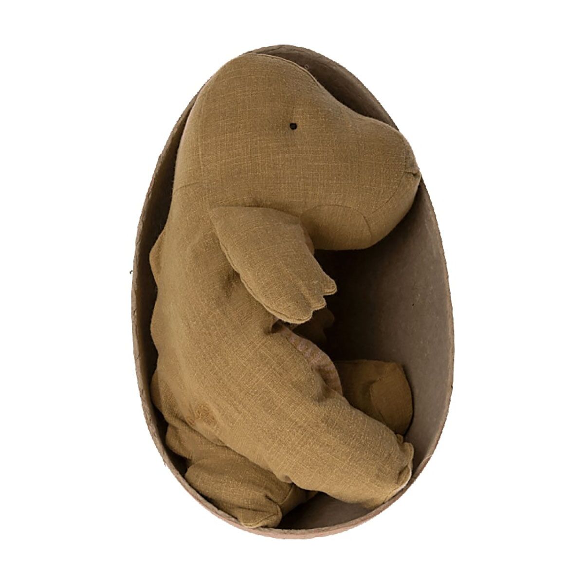 Maileg Dino Gantosaurus im Ei „dark ocher“ (37cm) – Bild 3