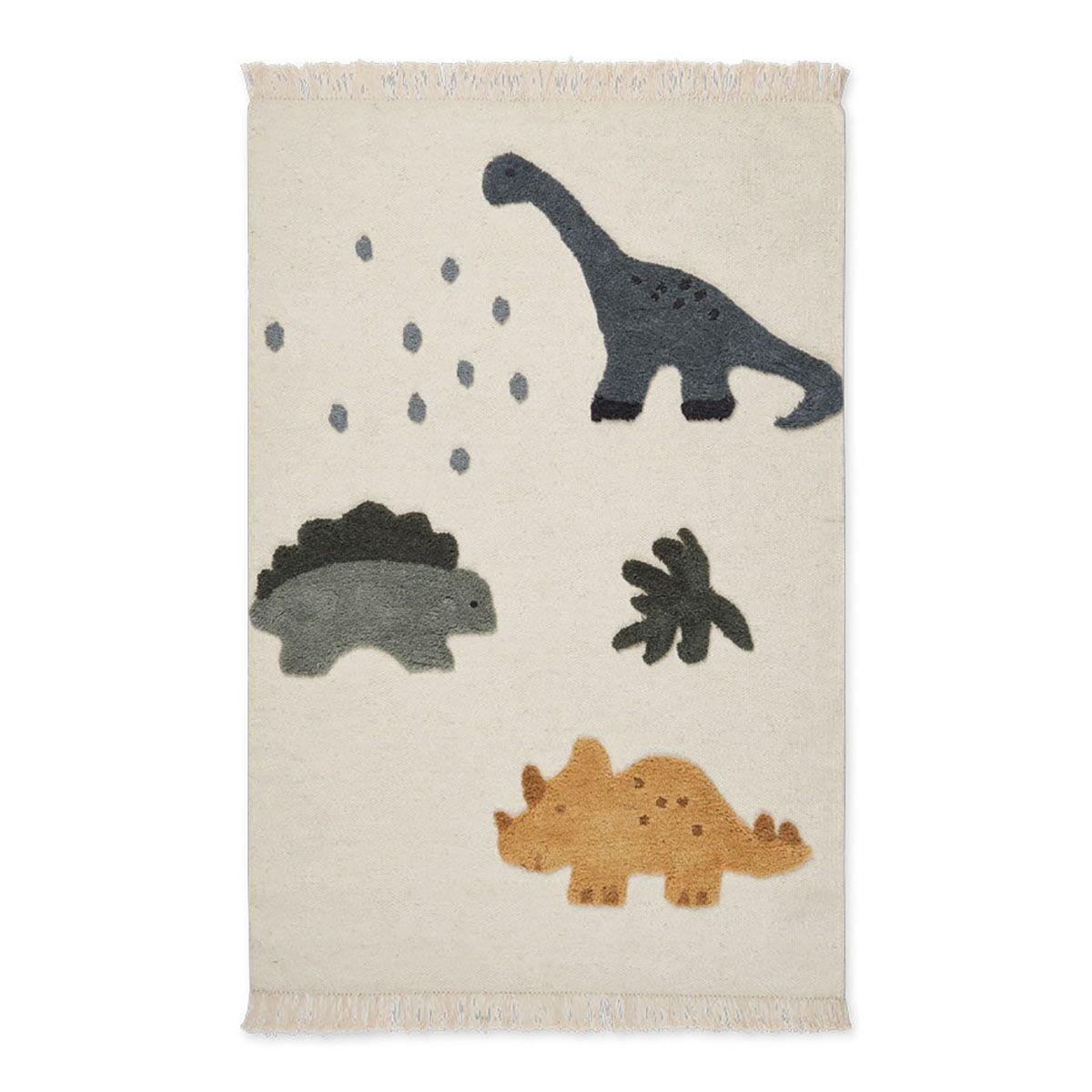 Liewood Teppich Bent „Dino multi mix“, groß, 105x150cm 01