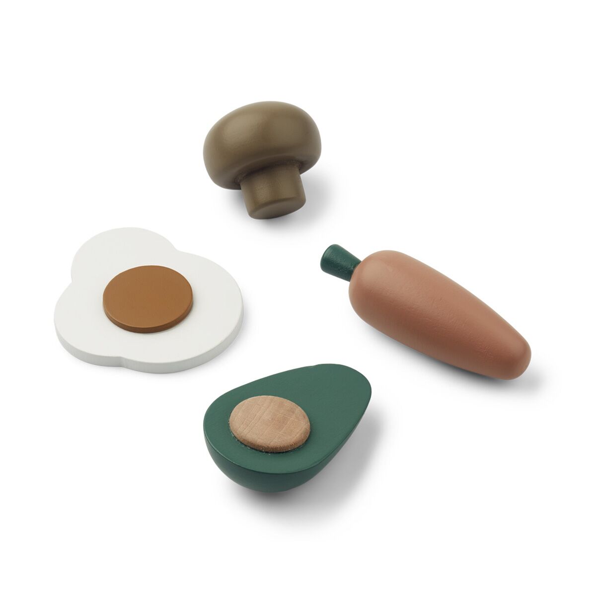 Liewood Spielzeug Lebensmittel Fernandes „Garden green multi mix“, Buchenholz