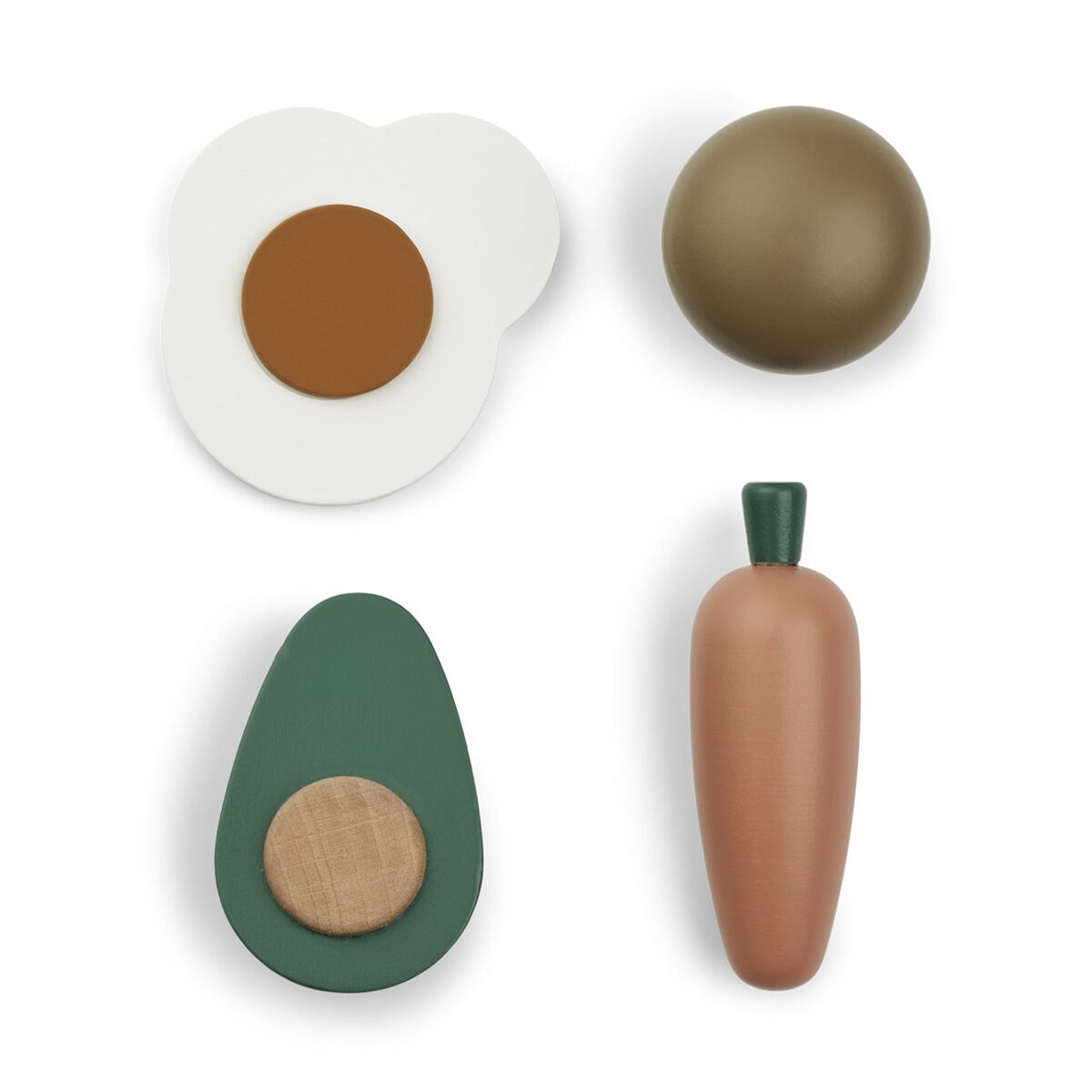 Liewood Spielzeug Lebensmittel Fernandes „Garden green multi mix“, Buchenholz